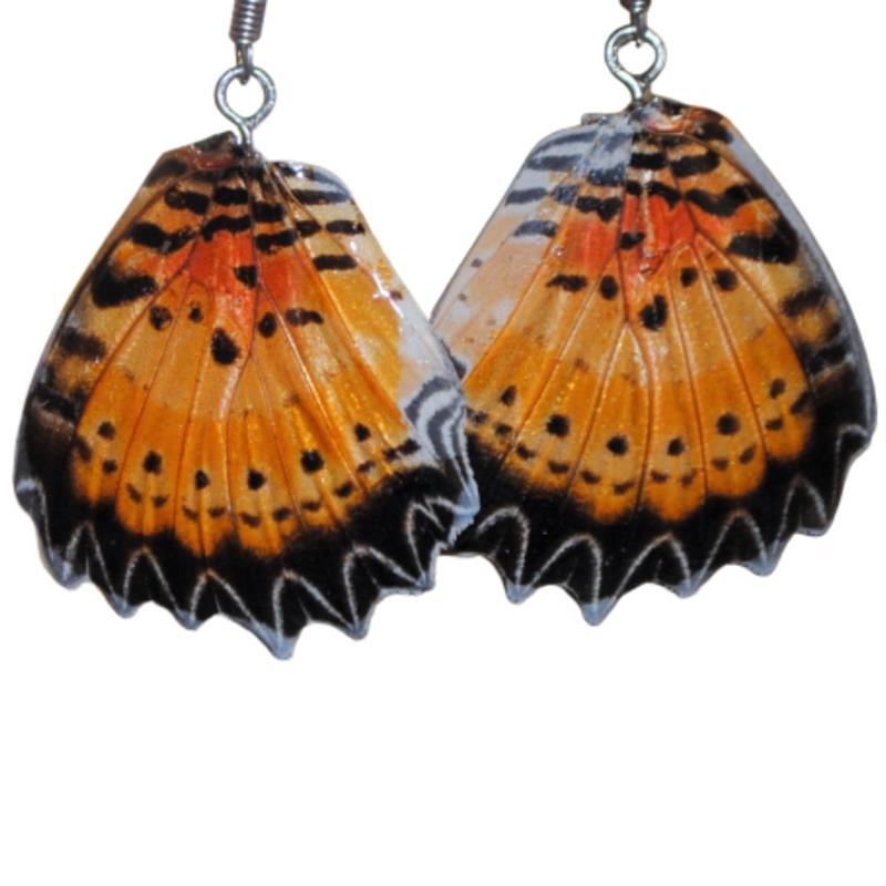 Butterfly Wing Earrings,RESIN